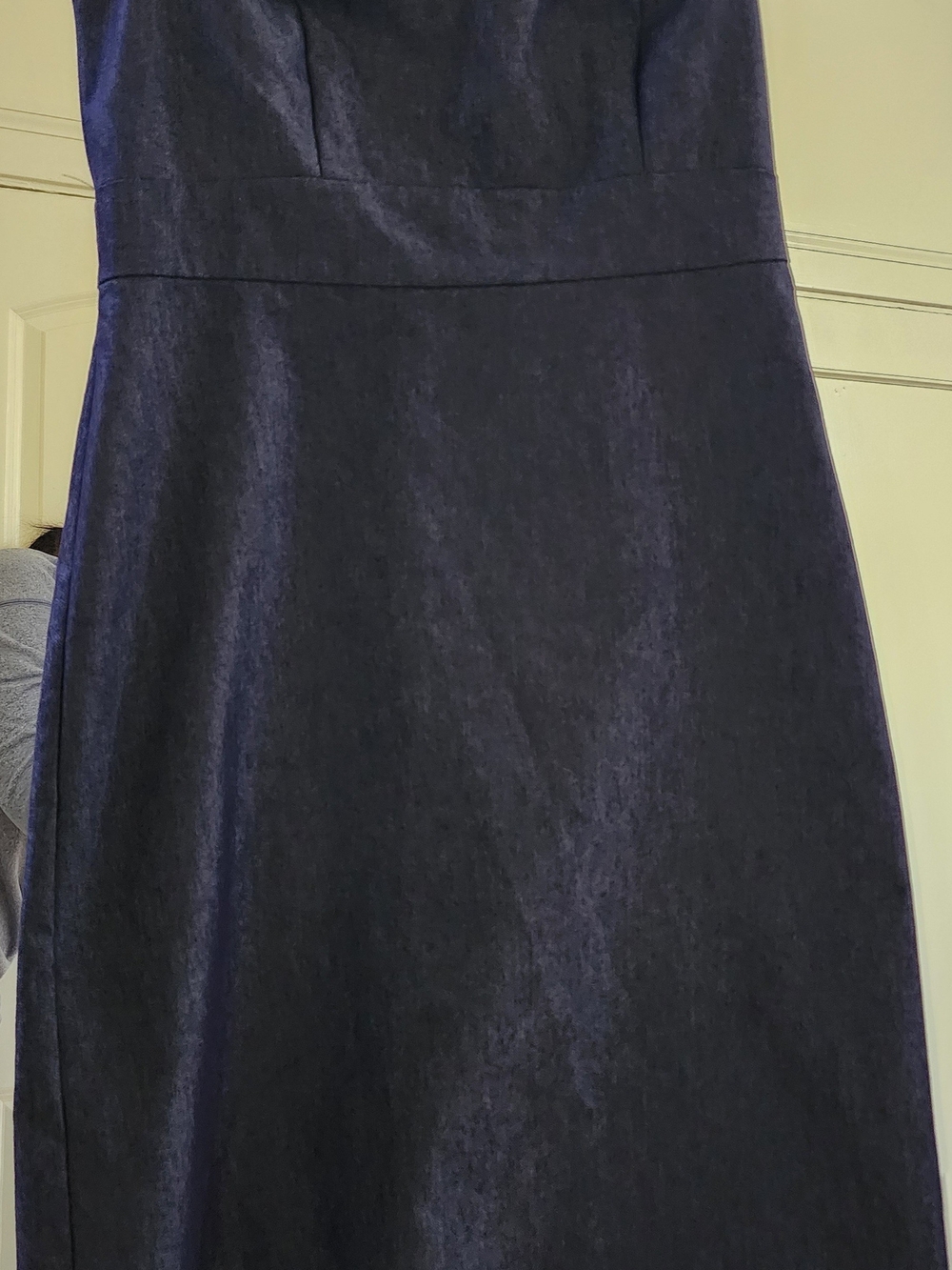 Merona Navy Strapless Sheath Dress
